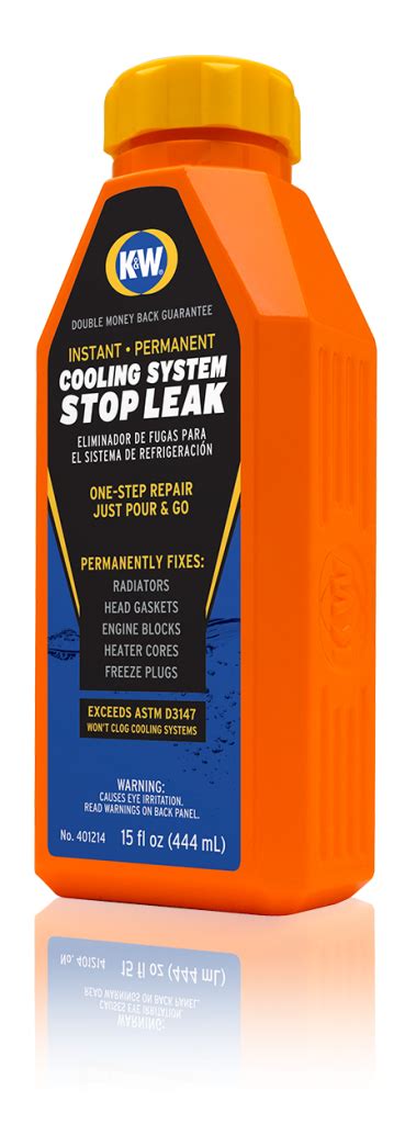 k&w coolant stop leak|Instant Cooling System Stop Leak